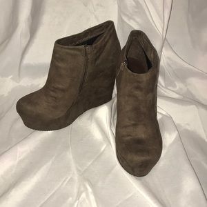 Aldo platform booties